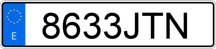 Numer rejestracyjny 8633JTN posiada TOYOTA AYGO