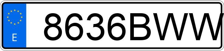 Numer rejestracyjny 8636BWW posiada FORD FOCUS Numer rejestracyjny 8636BWW posiada FORD FOCUS