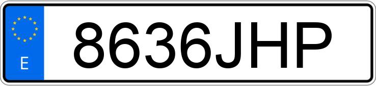 Numer rejestracyjny 8636JHP posiada CITROEN BERLINGO