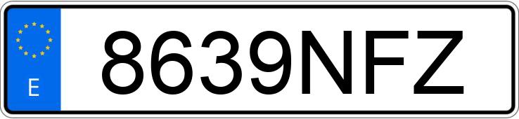 Numer rejestracyjny 8639NFZ posiada MERCEDES C (203) Numer rejestracyjny 8639NFZ posiada MERCEDES C (203)