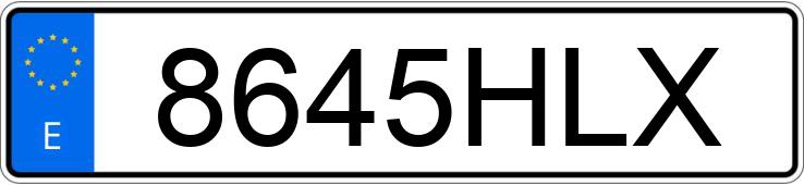 Numer rejestracyjny 8645HLX posiada HYUNDAI IX 35 Numer rejestracyjny 8645HLX posiada HYUNDAI IX 35