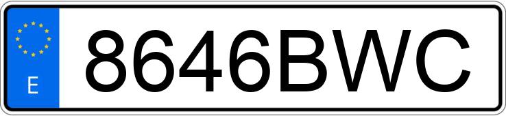 Numer rejestracyjny 8646BWC posiada RENAULT CLIO Numer rejestracyjny 8646BWC posiada RENAULT CLIO