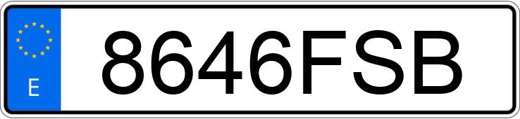 Numer rejestracyjny 8646FSB posiada PEUGEOT SATELIS Numer rejestracyjny 8646FSB posiada PEUGEOT SATELIS