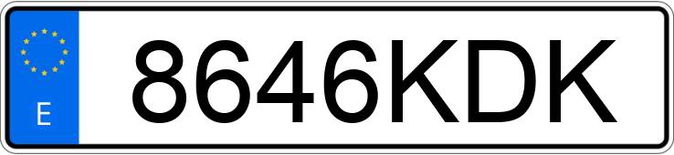 Numer rejestracyjny 8646KDK posiada TOYOTA AURIS Numer rejestracyjny 8646KDK posiada TOYOTA AURIS