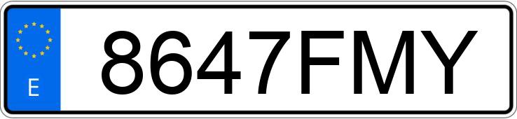 Numer rejestracyjny 8647FMY posiada MINI MINI Numer rejestracyjny 8647FMY posiada MINI MINI