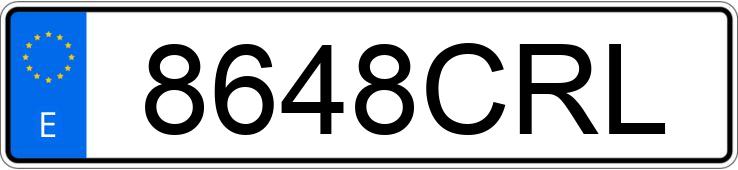 Numer rejestracyjny 8648CRL posiada MERCEDES E (211) Numer rejestracyjny 8648CRL posiada MERCEDES E (211)