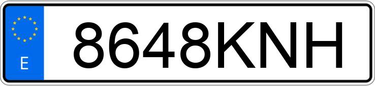 Numer rejestracyjny 8648KNH posiada SEAT ARONA