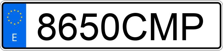 Numer rejestracyjny 8650CMP posiada BMW SERIE 3 Numer rejestracyjny 8650CMP posiada BMW SERIE 3