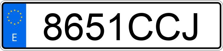 Numer rejestracyjny 8651CCJ posiada VOLKSWAGEN GOLF Numer rejestracyjny 8651CCJ posiada VOLKSWAGEN GOLF