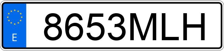 Numer rejestracyjny 8653MLH posiada JEEP AVENGER