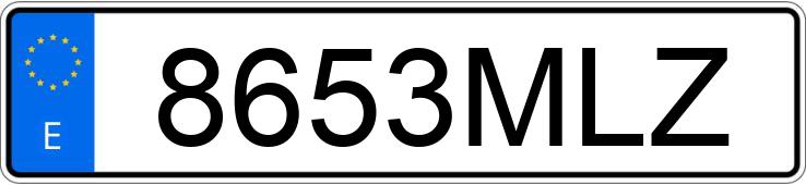 Numer rejestracyjny 8653MLZ posiada ASTON MARTIN DBX