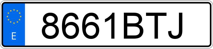 Numer rejestracyjny 8661BTJ posiada VOLKSWAGEN PASSAT Numer rejestracyjny 8661BTJ posiada VOLKSWAGEN PASSAT