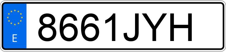 Numer rejestracyjny 8661JYH posiada MERCEDES GLA (156)