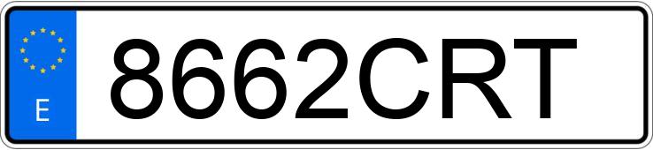 Numer rejestracyjny 8662CRT posiada VOLKSWAGEN PASSAT Numer rejestracyjny 8662CRT posiada VOLKSWAGEN PASSAT