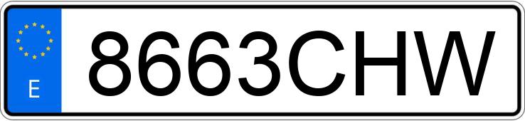 Numer rejestracyjny 8663CHW posiada RENAULT 18 Numer rejestracyjny 8663CHW posiada RENAULT 18