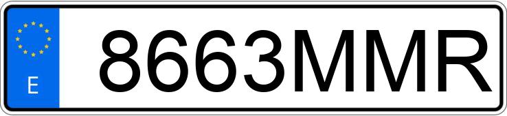 Numer rejestracyjny 8663MMR posiada SEAT ARONA