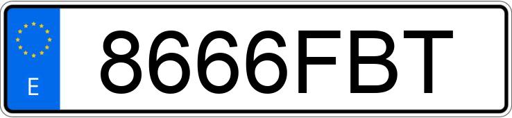 Numer rejestracyjny 8666FBT posiada AUDI Q7 Numer rejestracyjny 8666FBT posiada AUDI Q7