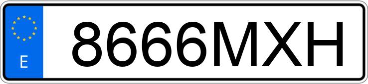 Numer rejestracyjny 8666MXH posiada BMW SERIE 3 Numer rejestracyjny 8666MXH posiada BMW SERIE 3