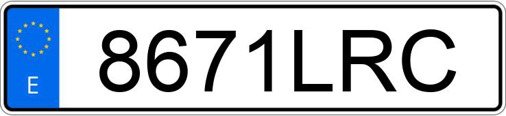 Numer rejestracyjny 8671LRC posiada AUDI Q3 SPORTBACK Numer rejestracyjny 8671LRC posiada AUDI Q3 SPORTBACK