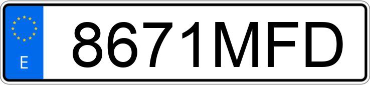 Numer rejestracyjny 8671MFD posiada MAZDA MAZDA2 Numer rejestracyjny 8671MFD posiada MAZDA MAZDA2