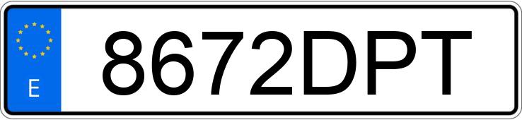 Numer rejestracyjny 8672DPT posiada JINCHENG-SUMCO ATV 250 Numer rejestracyjny 8672DPT posiada JINCHENG-SUMCO ATV 250