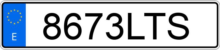 Numer rejestracyjny 8673LTS posiada VOLVO XC40