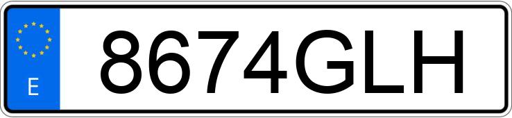 Numer rejestracyjny 8674GLH posiada PEUGEOT 308 Numer rejestracyjny 8674GLH posiada PEUGEOT 308