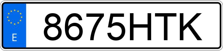 Numer rejestracyjny 8675HTK posiada RENAULT GRAND SCENIC Numer rejestracyjny 8675HTK posiada RENAULT GRAND SCENIC