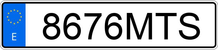 Numer rejestracyjny 8676MTS posiada OPEL CORSA
