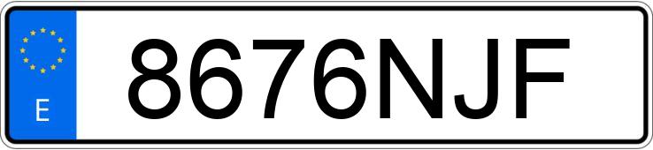 Numer rejestracyjny 8676NJF posiada MERCEDES EQE SUV (294) Numer rejestracyjny 8676NJF posiada MERCEDES EQE SUV (294)