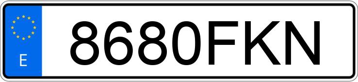 Numer rejestracyjny 8680FKN posiada AUDI A6 3.0 TDI QUATTRO TIP DPF