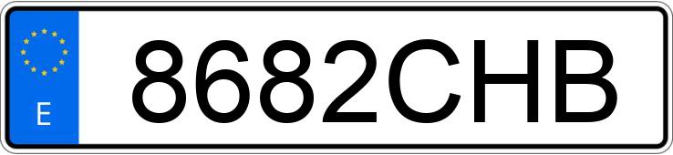 Numer rejestracyjny 8682CHB posiada KIA CARENS