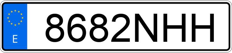 Numer rejestracyjny 8682NHH posiada CUPRA LEON Numer rejestracyjny 8682NHH posiada CUPRA LEON