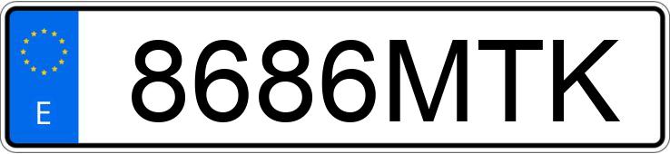 Numer rejestracyjny 8686MTK posiada SKODA KAMIQ Numer rejestracyjny 8686MTK posiada SKODA KAMIQ