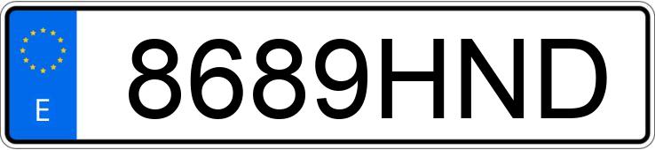 Numer rejestracyjny 8689HND posiada HONDA CR-V Numer rejestracyjny 8689HND posiada HONDA CR-V