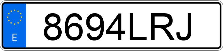 Numer rejestracyjny 8694LRJ posiada HYUNDAI I10