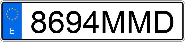 Numer rejestracyjny 8694MMD posiada HYUNDAI BAYON