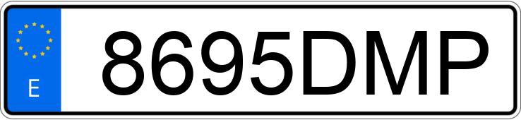 Numer rejestracyjny 8695DMP posiada BMW SERIE 3 Numer rejestracyjny 8695DMP posiada BMW SERIE 3