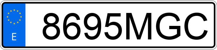 Numer rejestracyjny 8695MGC posiada HARLEY DAVIDSON BREAKOUT