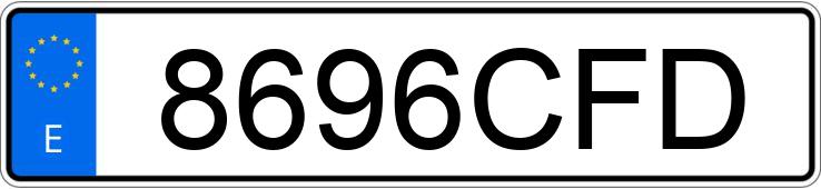 Numer rejestracyjny 8696CFD posiada NISSAN TERRANO Numer rejestracyjny 8696CFD posiada NISSAN TERRANO