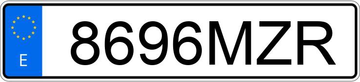 Numer rejestracyjny 8696MZR posiada VOLKSWAGEN TIGUAN