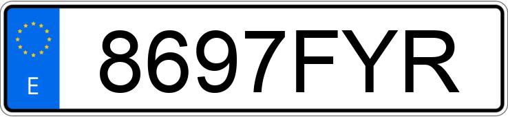 Numer rejestracyjny 8697FYR posiada RENAULT SCENIC ADVENTURE 1.9DCI