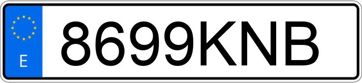Numer rejestracyjny 8699KNB posiada KIA STONIC Numer rejestracyjny 8699KNB posiada KIA STONIC