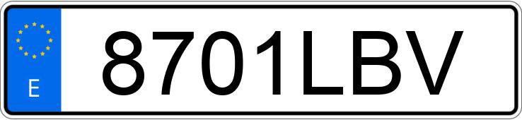 Numer rejestracyjny 8701LBV posiada FORD FOCUS Numer rejestracyjny 8701LBV posiada FORD FOCUS