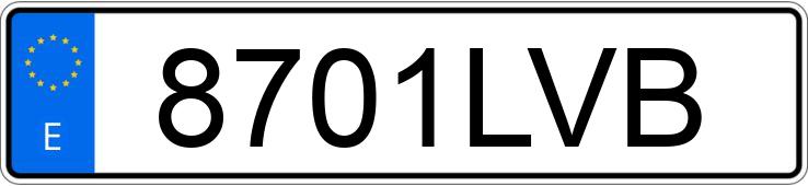 Numer rejestracyjny 8701LVB posiada PEUGEOT 508