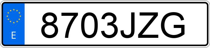 Numer rejestracyjny 8703JZG posiada TOYOTA C-HR Numer rejestracyjny 8703JZG posiada TOYOTA C-HR