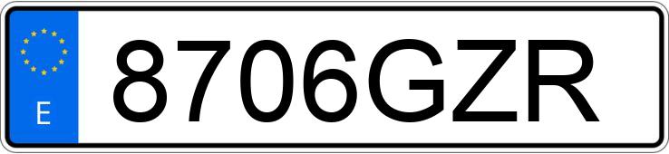 Numer rejestracyjny 8706GZR posiada VOLKSWAGEN SCIROCCO Numer rejestracyjny 8706GZR posiada VOLKSWAGEN SCIROCCO