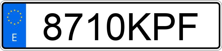 Numer rejestracyjny 8710KPF posiada BMW SERIE 3 Numer rejestracyjny 8710KPF posiada BMW SERIE 3