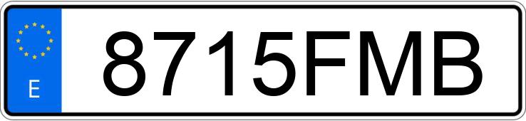 Il numero di registrazione 8715FMB ha MERCEDES G (463)