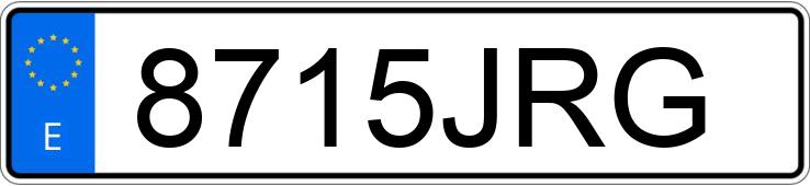 Numer rejestracyjny 8715JRG posiada SEAT IBIZA Numer rejestracyjny 8715JRG posiada SEAT IBIZA